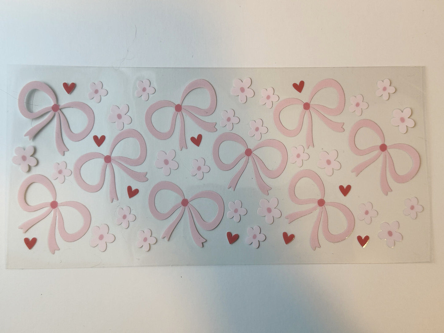 Bows & Flowers 16oz UVDTF Wrap image 1
