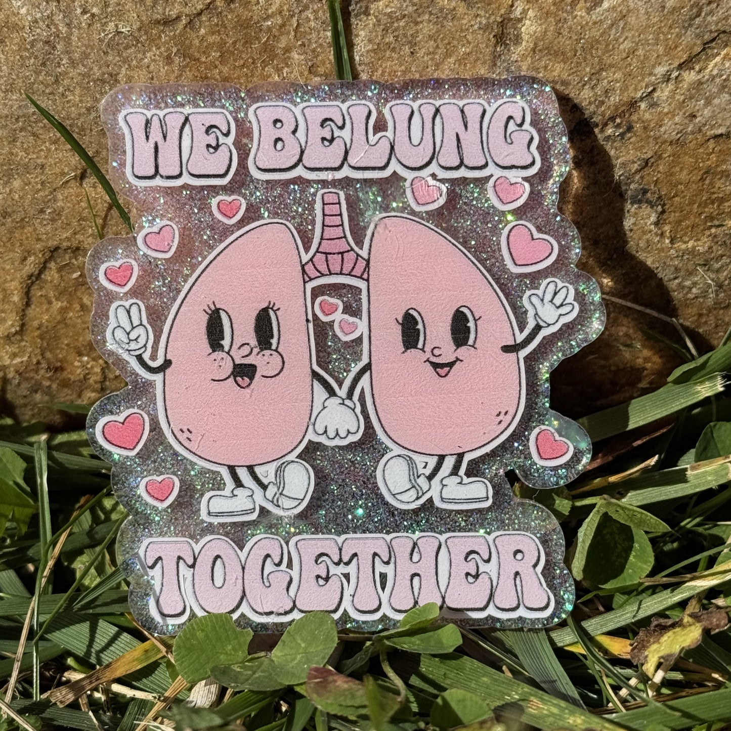 We Be Lung Together Badge Reel image 0