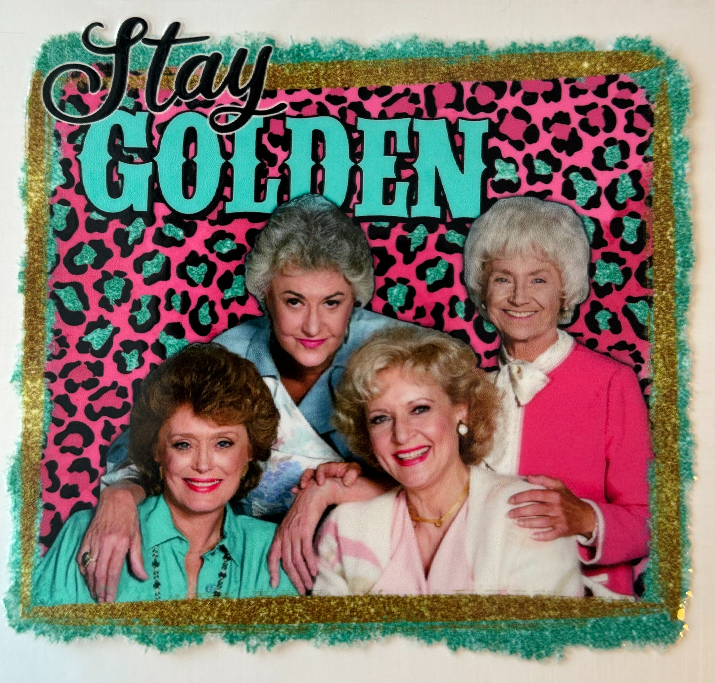 Stay Golden UVDTF Decal image 0