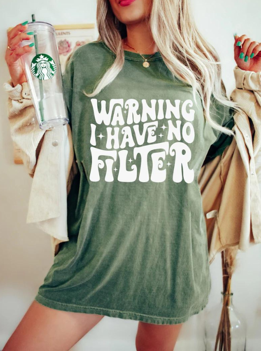 Warning I have no filter image 0