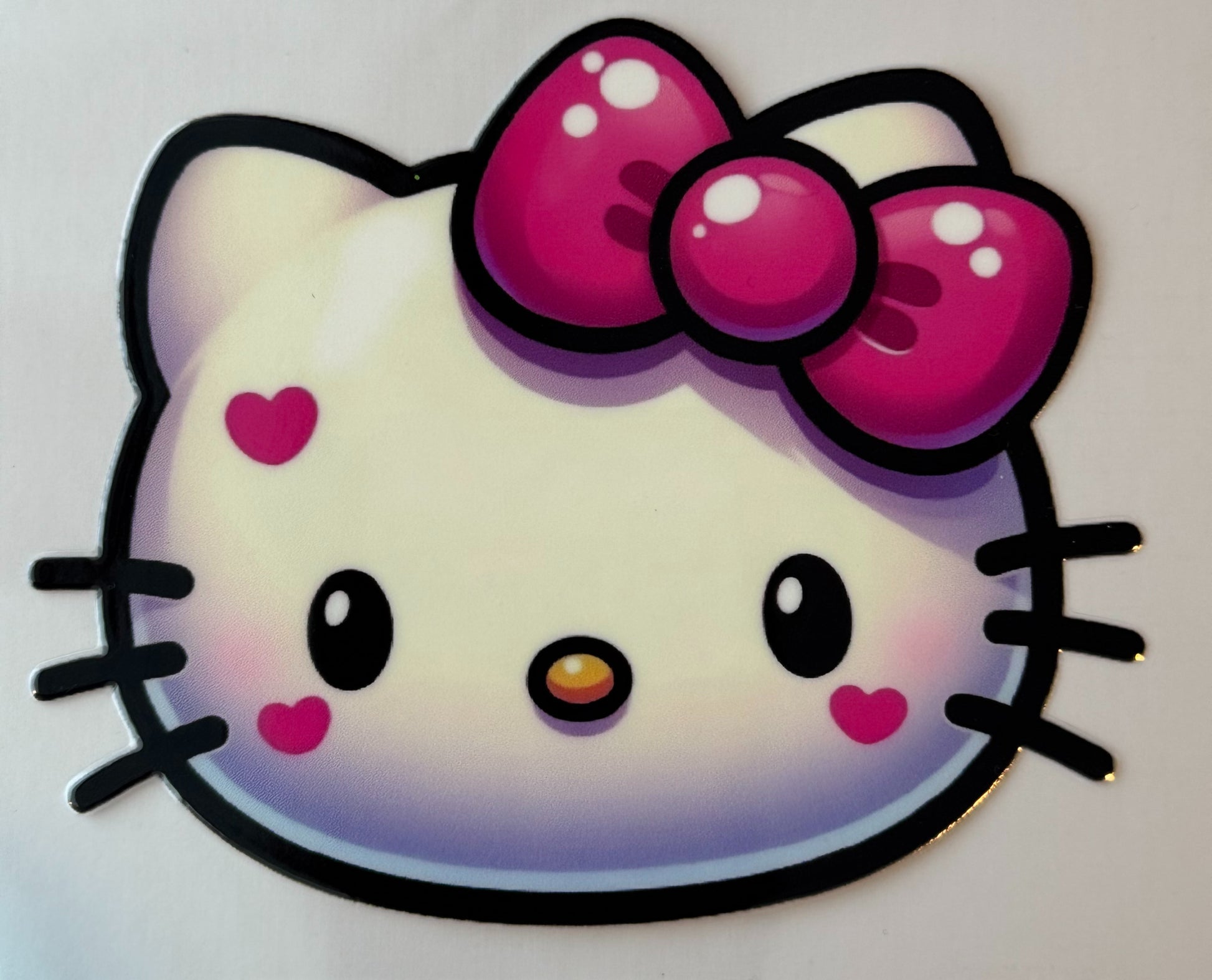 Hello Kitty UVDTF Decal image 0