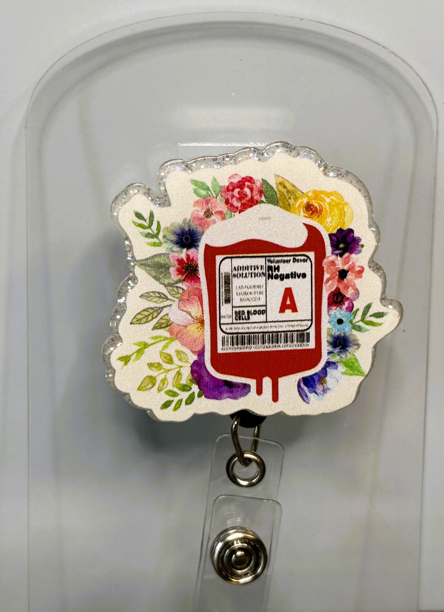 Floral Blood Bag image 0