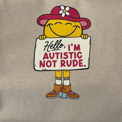 Hello, I'm Autistic, Not Rude Pocket image 1