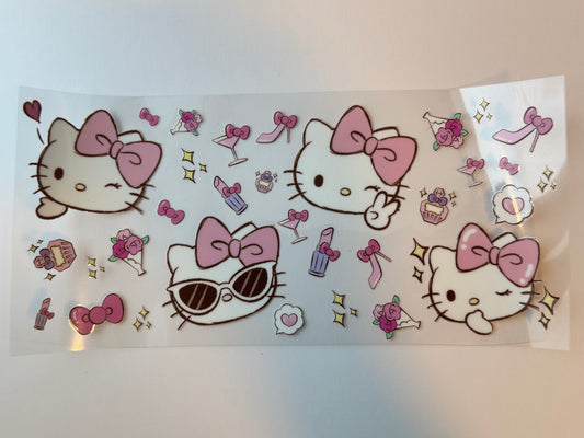 Hello Kitty Fashionista 16oz UVDTF Wrap image 0