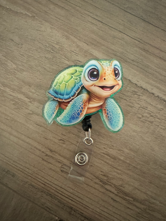 Blue Green Sea Turtle image 0
