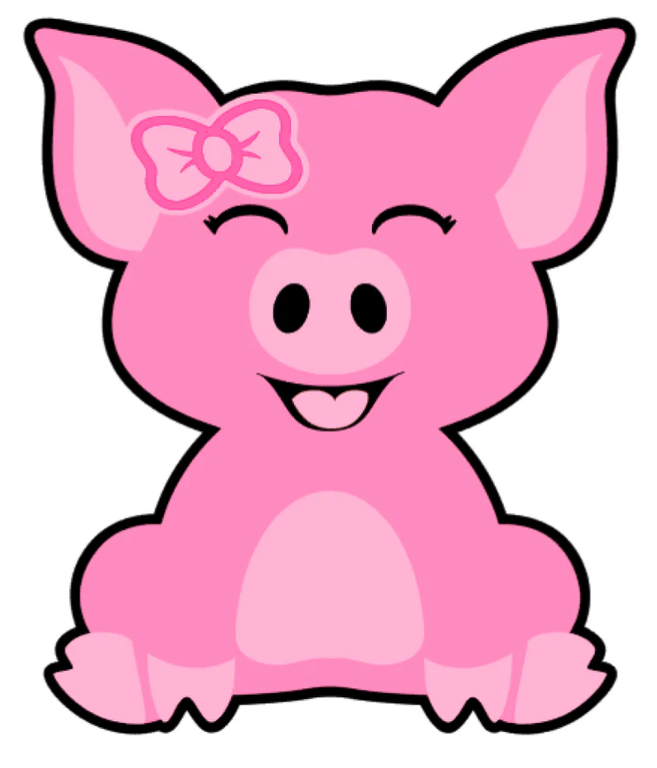 Baby Pig Sitting image 0