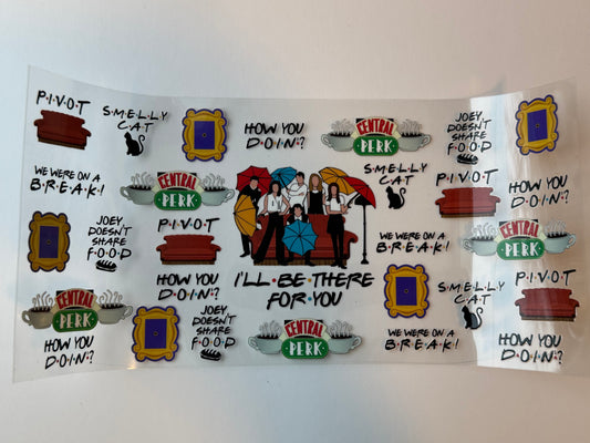 Friends 16oz UVDTF Wrap image 0