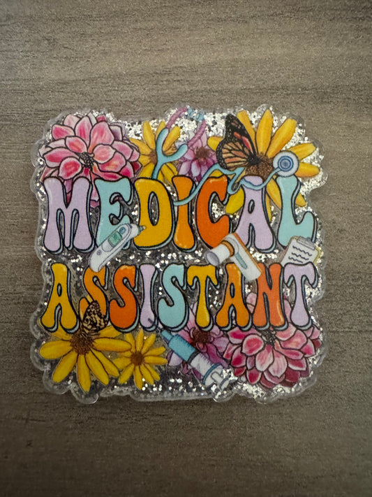 Medical Assistant Floral image 0