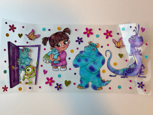 Monsters Inc 16oz UVDTF Wrap image 0