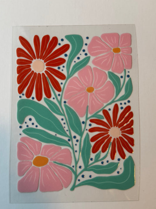 Flower Market UVDTF Decal image 0