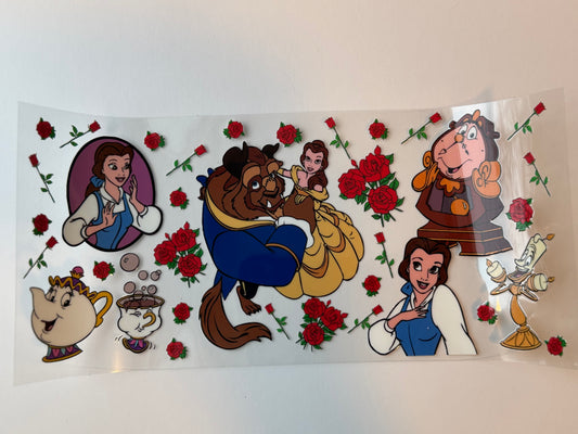 Beauty & The Beast 16oz UVDTF Wrap image 0