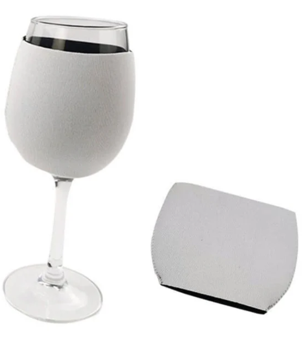 Custom Wine Glass Koozie image 0