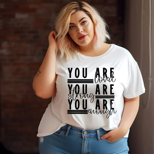 You are loved, strong, and enough image 0