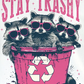 Stay Trashy UVDTF Decal image 1