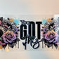 You Got This Floral 16oz UVDTF Wrap image 0