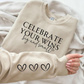 Celebrate YOUR WINS big and small with sleeve hearts image 0